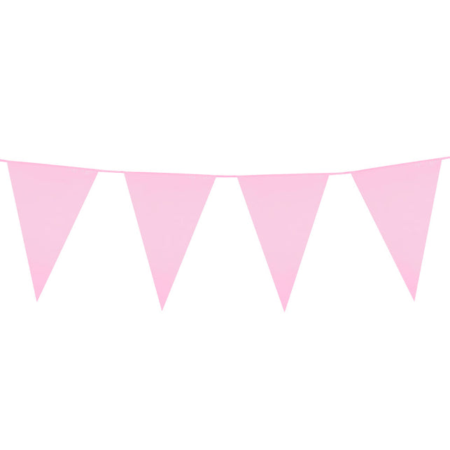 Boland PE vlaggenlijn lichtroze