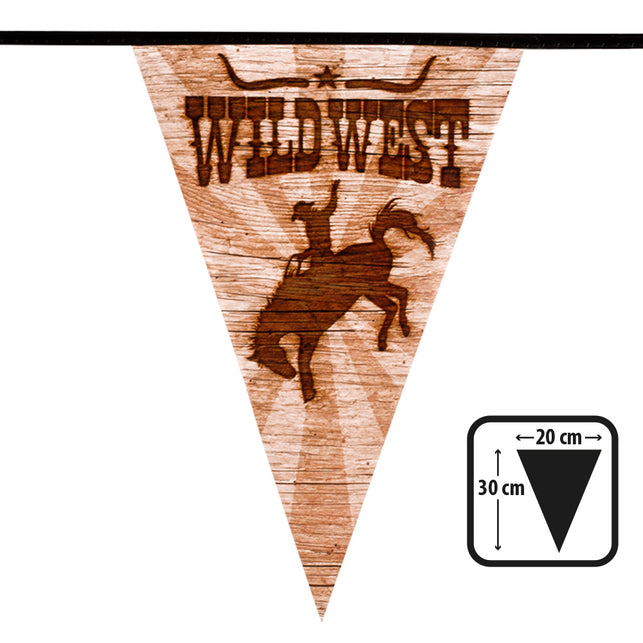 Boland PE vlaggenlijn 'Wild West'