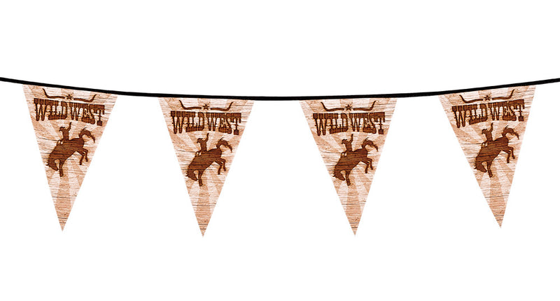 Boland PE vlaggenlijn 'Wild West'