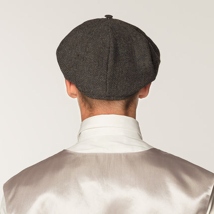 Boland Peaky Blinders pet plat grijs