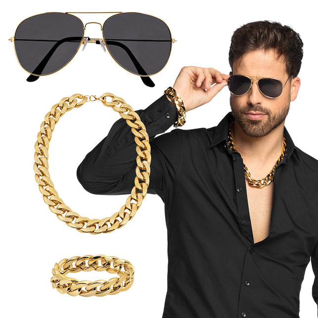 Boland Pimp rapper accessoires set