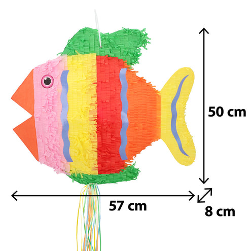 Boland Piñata Vis multicolour (zelf vullen)