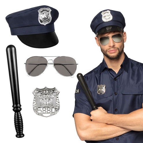 Boland Politie accessoires verkleed set