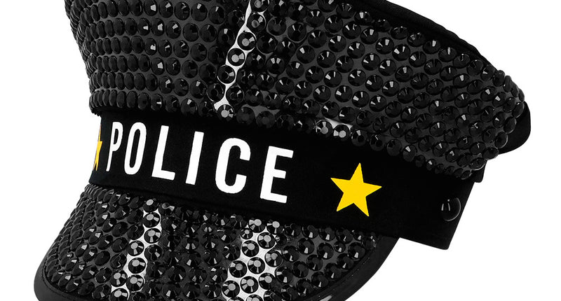 Boland Politiepet 'POLICE' sparkle