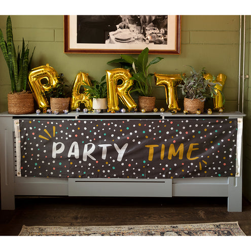 Boland Polyester banner 'Party time'