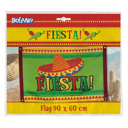 Boland Polyester vlag 'Fiesta!'