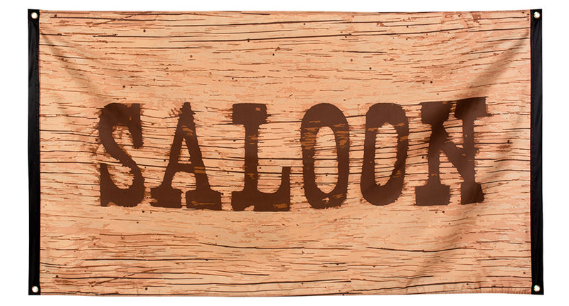 Boland Polyester vlag Wild West 'Saloon'