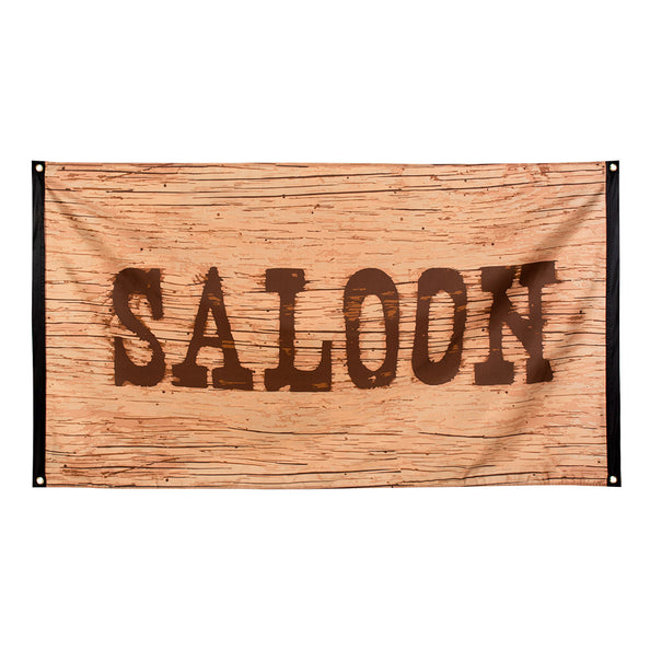 Boland Polyester vlag Wild West 'Saloon'