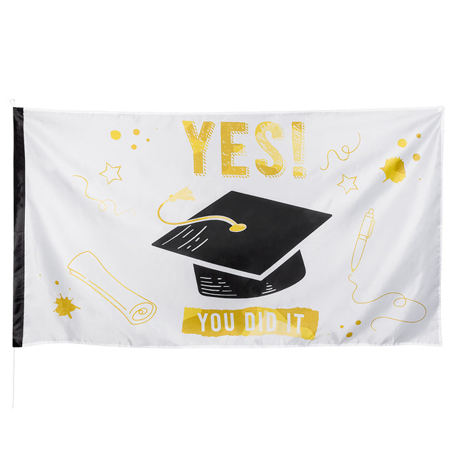 Boland Polyester vlag 'Yes you did it'