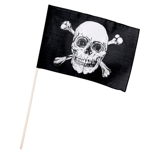 Boland Polyester zwaaivlag Piraten classic