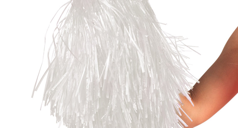 Boland Pompom deluxe wit