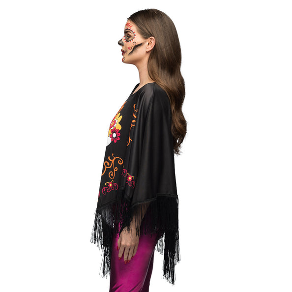 Boland Poncho Catrina Day of the death