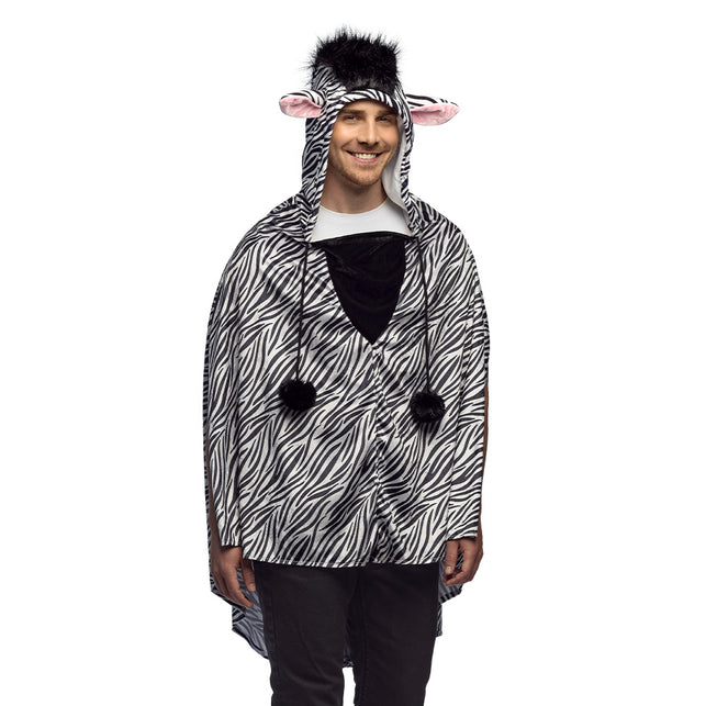Boland Poncho Zebra