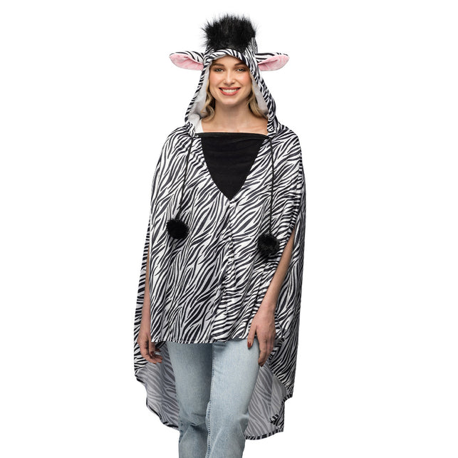 Boland Poncho Zebra