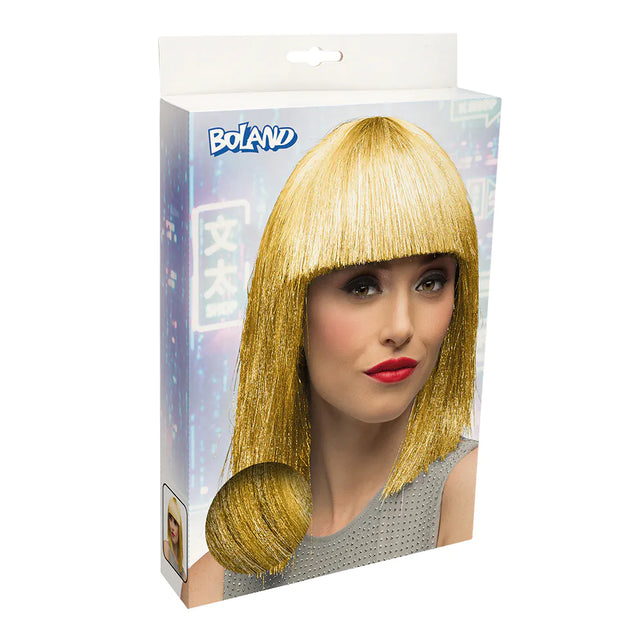 Boland Pruik Crazy goud
