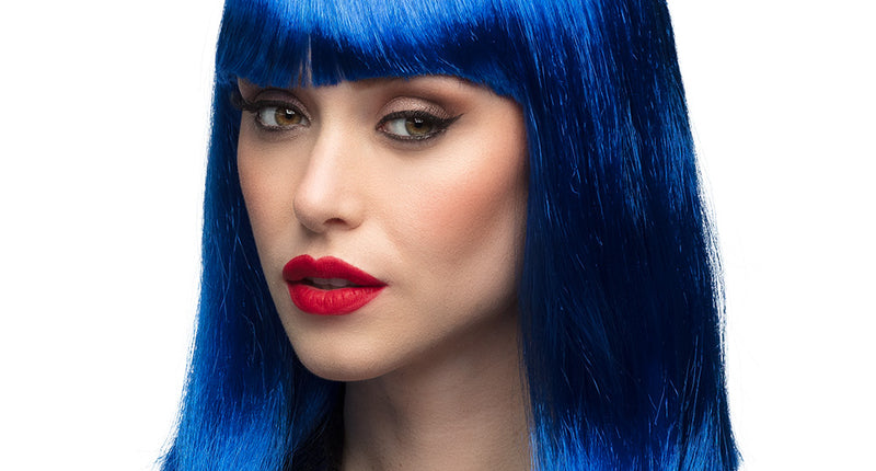 Boland Pruik Dance blauw