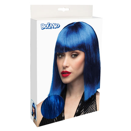 Boland Pruik Dance blauw