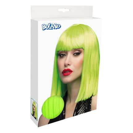 Boland Pruik Dance neon groen