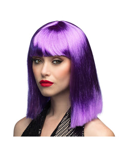 Boland Pruik Dance neon paars