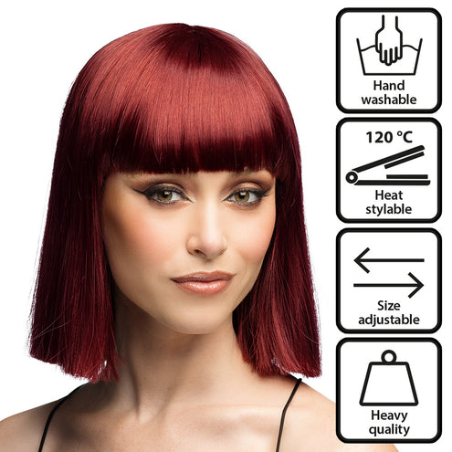 Boland Pruik Djamilla sienna brown