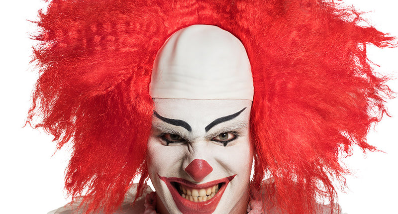 Boland Pruik Horror clown rode haren