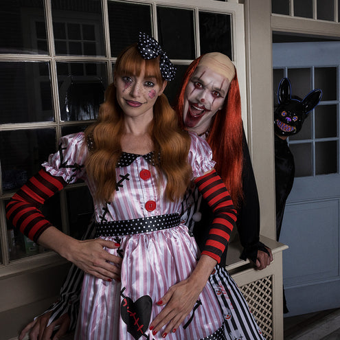 Boland Pruik Killer clown kaal hoofd