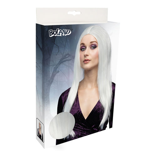 Boland Pruik lang haar wit Heks