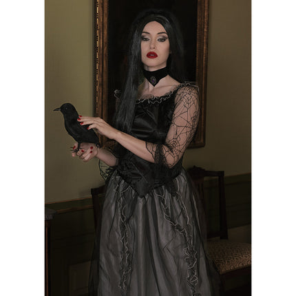 Boland Pruik lang haar zwart Emy