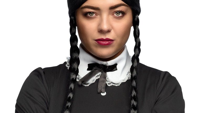 Boland Pruik met zwarte vlechten Secrete