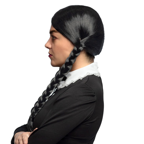 Boland Pruik met zwarte vlechten Secrete