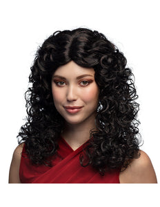 Boland Pruik Norah bruin/zwart