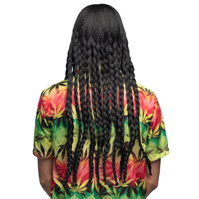 Boland Pruik Soul rebel lang zwart