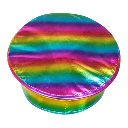Boland Regenboog pet glimmend strass
