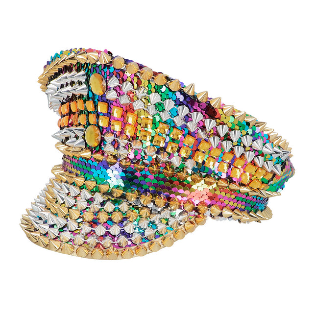 Boland Regenboog pet Pride met studs