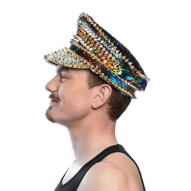 Boland Regenboog pet Pride met studs
