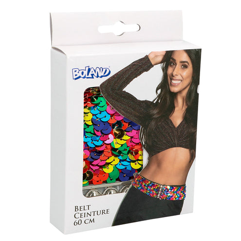Boland Riem Pailletten regenboog