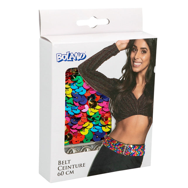 Boland Riem Pailletten regenboog