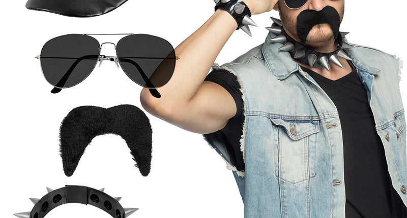 Boland Rocker accessoires verkleed set