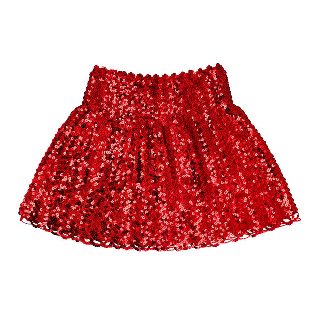 Boland Rood pailletten minirokje Sequins dames (M/L)