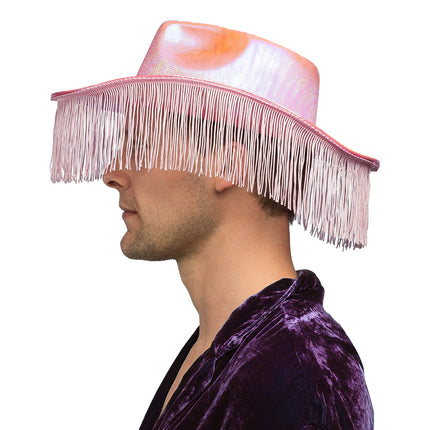 Boland Roze cowboyhoed franjes Fabulous