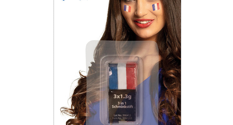 Boland Schminkstift rood wit blauw Nederland