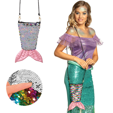 Boland Schoudertasje Zeemeerminnenstaart