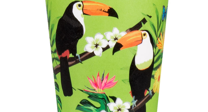 Boland Set 10 papieren bekertjes Toekan