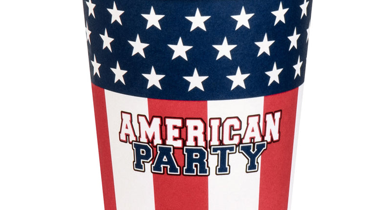 Boland Set 10 papieren bekertjes USA