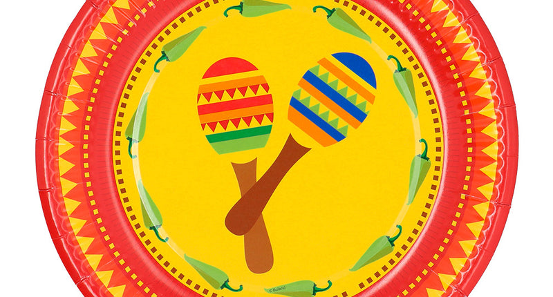 Boland Set 10 papieren bordjes Mexico