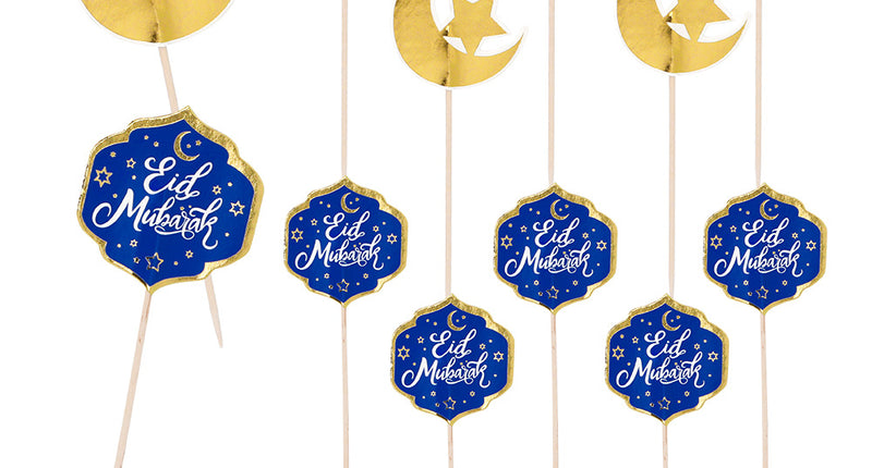 Boland Set 12 cocktailprikkers 'Eid Mubarak'