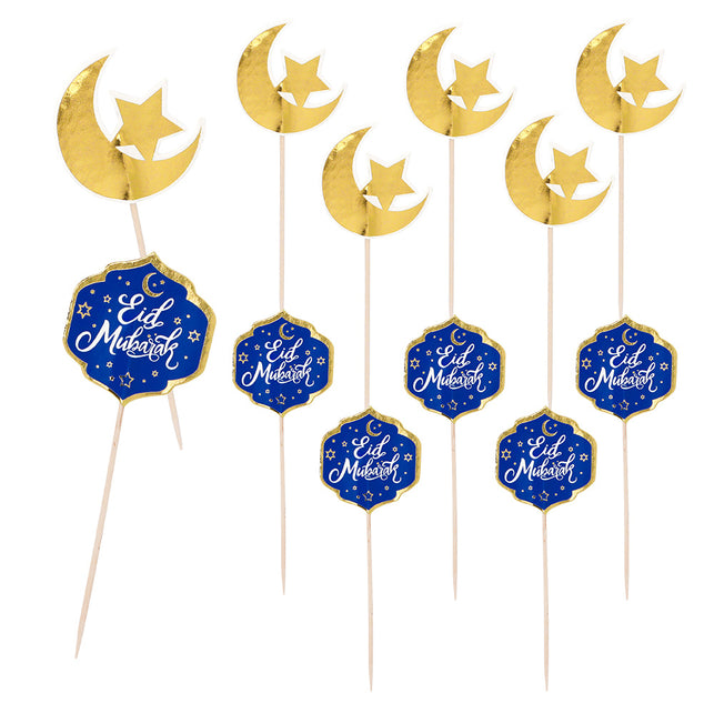 Boland Set 12 cocktailprikkers 'Eid Mubarak'