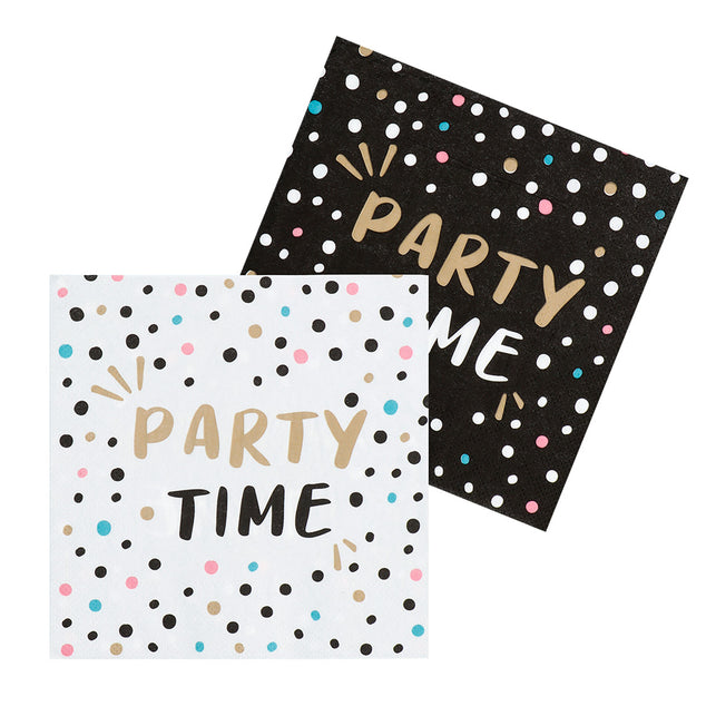 Boland Set 20 papieren servetten 'Party time'