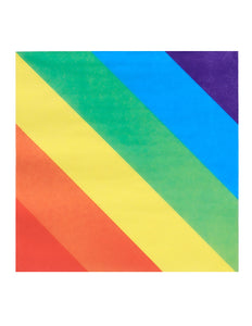Boland Set 20 papieren servetten Regenboog