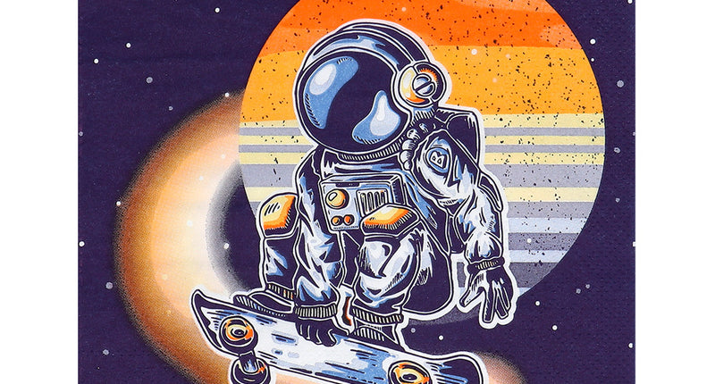 Boland Set 20 papieren servetten Space